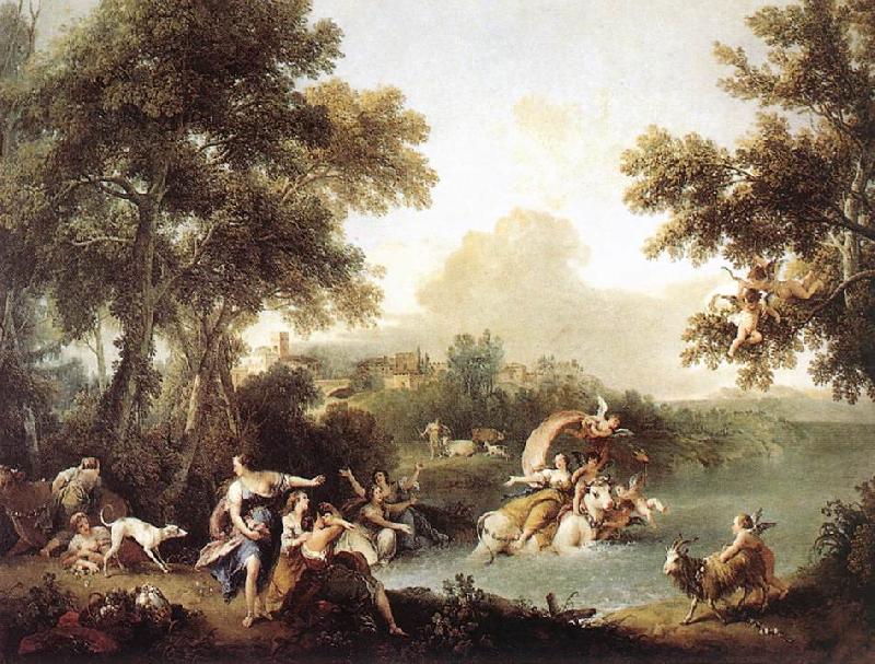 The Rape of Europa, ZUCCARELLI  Francesco